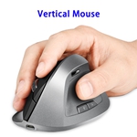 1200/1400/1600DPI Right Hand USB Rechargeable Wireless Vertical Mouse