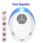 CE ROHS FCC Approved Electric Pest Control Indoor Ultrasonic Plug in Pest Repeller