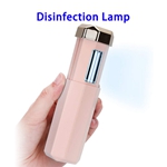 CE FCC ONUEMP Telescopic Portable UV Sterilizer Wand Ozone Ultraviolet Handheld Disinfection Tool (Pink)