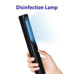 CE ROHS FCC Portable Wand Lights UV Sterilizer Disinfecting Lamp Phone Sanitizer (Black)