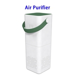New Design Car Air Purifier Anion Air Cleaner with Hand Strap Hepa Filter Air Purifier(Dark green)
