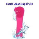 3 in 1 Electric Waterproof Sonic Facial Cleansing Brushes(Rose)