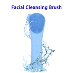 3 in 1 Electric Waterproof Sonic Facial Cleansing Brushes(Blue)