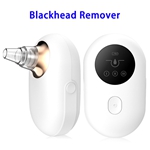 High Quality Mini Electric Blackhead Vacuum Remover with 5 Removable Probes(Gold)