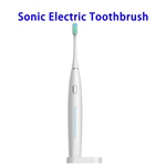 2020 New Product 5 Modes IP67 Waterproof Automatic Toothbrush with Staclean Dupont Grade Bristles(White)
