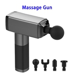 2020 Handheld Percussion 6 Speeds Triple Noise Reduction Massage Gun(Darkgray)