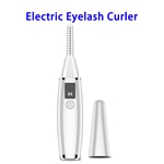 New Arrival Portable Mini Electric Heated Eyelash Curler(White)