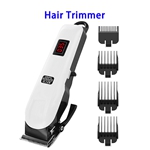 2020 CE ROHS FCC IP67 Waterpoof Titanium Alloy Head Intelligent Noise Reduction Hair Trimmer