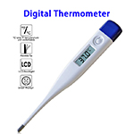 Portable Waterproof Digital Body Thermometer for Baby Adult