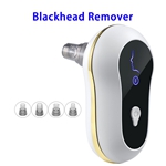 Hot Seller Facial Blackhead Removal Pore Nose Cleaning Blackhead Remover Vacuum(White)