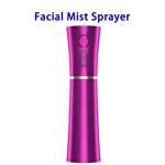 Nano Mist Sprayer Mini Facial Steamer Air Humidifier Facial Mist Sprayer Anion Moisture Diffuser(Purple)