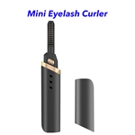 Mini Portable Pen Style Beauty Device Make Up Tool Custom Hot Electric Heated Eyelash Eye Lash Curler(black)