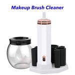 CE ROHS FCC USB Rechargeable Makeup Brush Cleaner for Cleans Makeup Brushes (White)