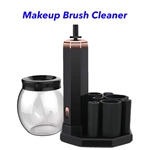 CE ROHS FCC USB Rechargeable Makeup Brush Cleaner for Cleans Makeup Brushes (Black)