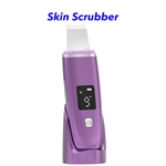 Wireless Charging Blackhead Removal Pore Cleaner Ultrasonic Peeling Skin Scrubber(purple)