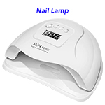 LED UV 110W Painless Portable Mini Nail Dryer Gel Polish Light Manicure Nail Lamp