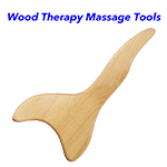 Lymphatic Drainage SPA Scraping Board Therapy Massage Tools Anti Cellulite Paddle Massager Wooden Gua Sha