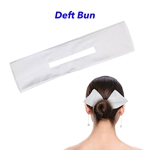 Magic Hair Styling Hair Braiding Tool French Twist-Hairstyle Clip Hair Bun Maker(white)