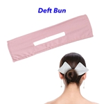 Magic Hair Styling Hair Braiding Tool French Twist-Hairstyle Clip Hair Bun Maker(pink)