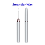 Wifi Rechargeable Electric Endoscope Otoscope Ear Wax Removal Tool with Camera(Silver)