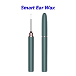Wifi Rechargeable Electric Endoscope Otoscope Ear Wax Removal Tool with Camera(Green)