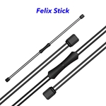 Body Exercise Aerobic Fiberglass Vibrating Flex Bar Elastic Fitness Felix Stick(Black-silver)
