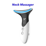 USB Charging 4 Colors Eletric Pulse Face and Neck Lifting Massager Heat Vibration Skin Tighten Anti-Wrinkle Smart Skin Lifting Device