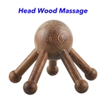 Lymphatic Drainage Tools Wooden Round Head Scalp Massage Wooden Scalp Massager Wood Guasha Head Massager