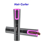 Automatic Cordless Hair Curler Curling Iron New LCD Display Rechargeable Wireless Automatic Hair Curler