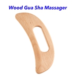 Wood Therapy Massage Tools Gua Sha Massage Tool Lymphatic Drainage Massager Grip Scraping Board for Body Shaping Muscle Neck Back