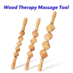 Pain Relief Maderoterapia Kit Wood Therapy Massage Tools Lymphatic Drainage Massager Fascia Massage Roller Stick for Full Body Muscle