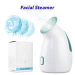 New Nano Ionic Face Steamer Milk Fruit Vegetable Essential Oil Can Be Use Steamer SPA Face Humidifier Sprayer(Green)
