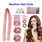 Upgraded Hair Rollers Mulberry Silk Heatless Hair Curler Set Silk Curls Headband for Sleeping