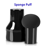 Cute Mini Cosmetic Makeup Sponge Blender Mushroom Powder Puff(Black)