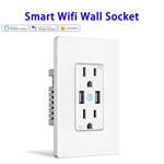 FCC ETL Approved Wifi Smart Socket Power Strip with USB Port