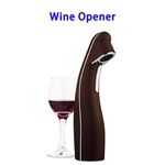 Electric Automatic Intelligent Cordless Bottle Corkscrew Wine Opener(Brown)