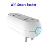 FCC ETL Approved Creative Double Plug Design Smart Plug WiFi Socket