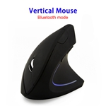 800/1200/1600DPI Right Hand Battery Powered 6 Keys Wireless Vertical Gaming Mouse